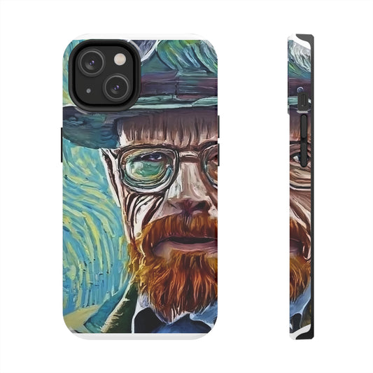 Brian Cranston image in Starry Night Van Gogh Style Tough Phone Cases
