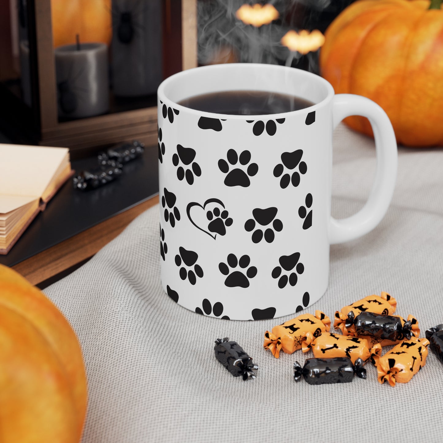 Dog Paw Ceramic Mug 11oz