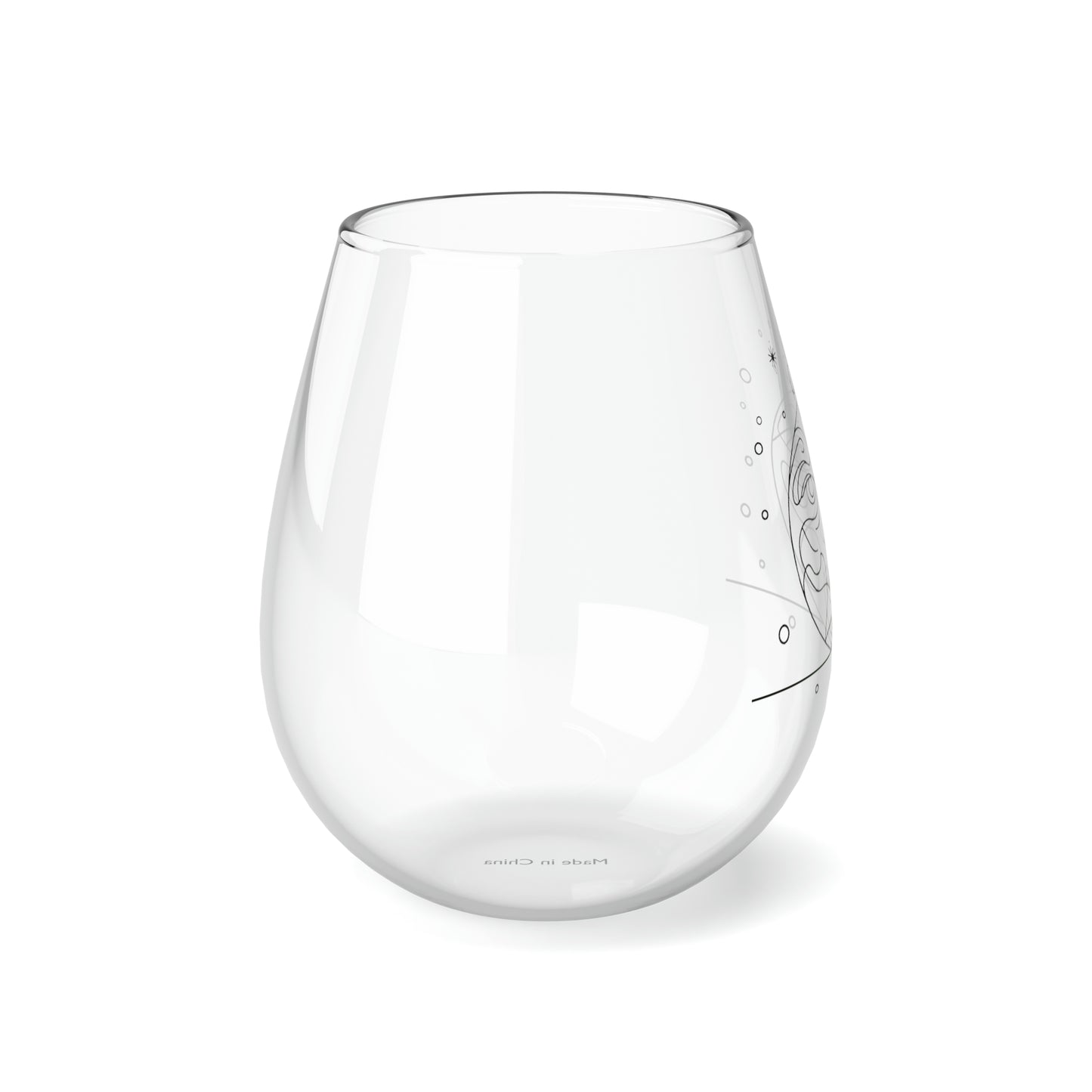 Stemless Wine Glass, 11.75oz - Ornament