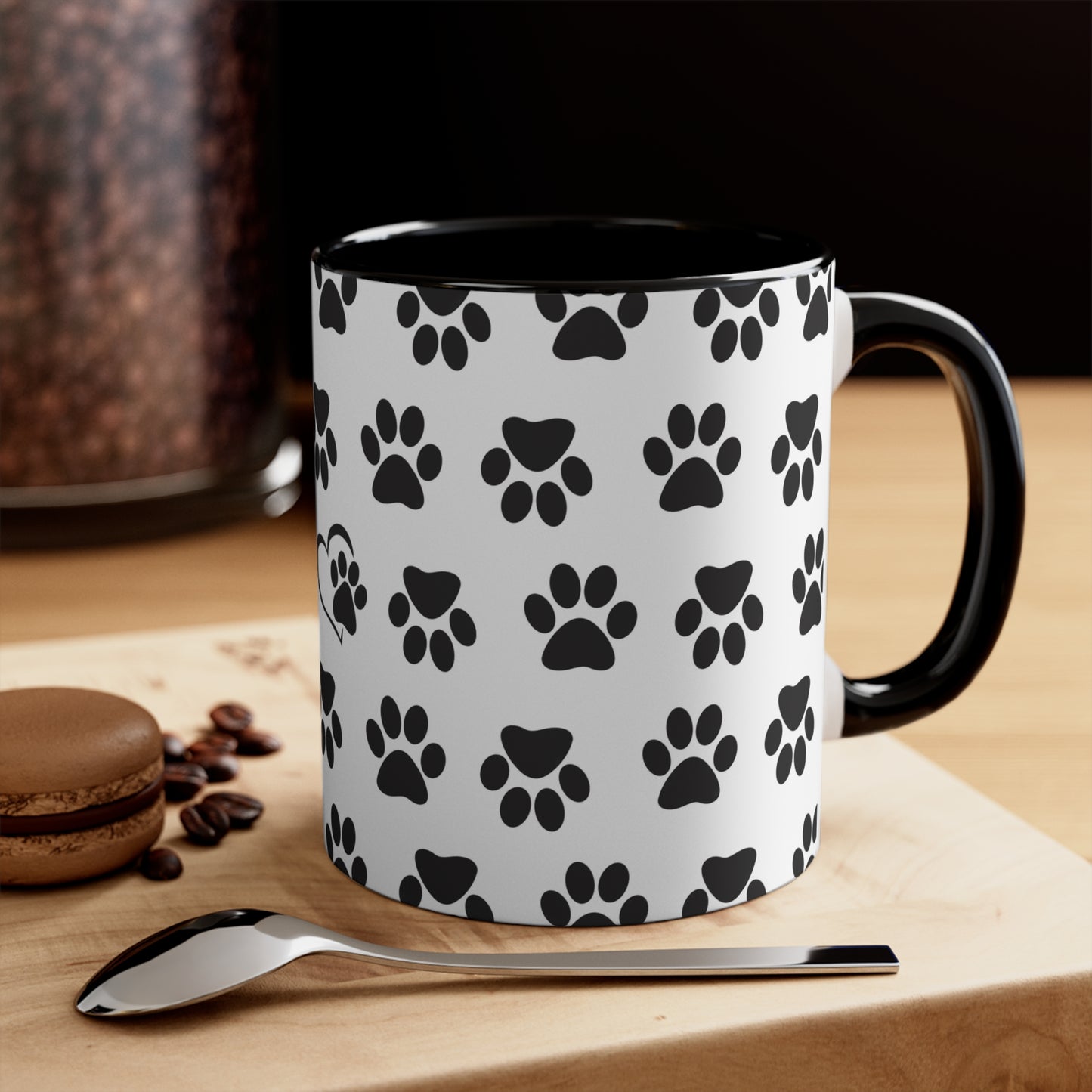 Dog Paw Coffee Mug, 11oz