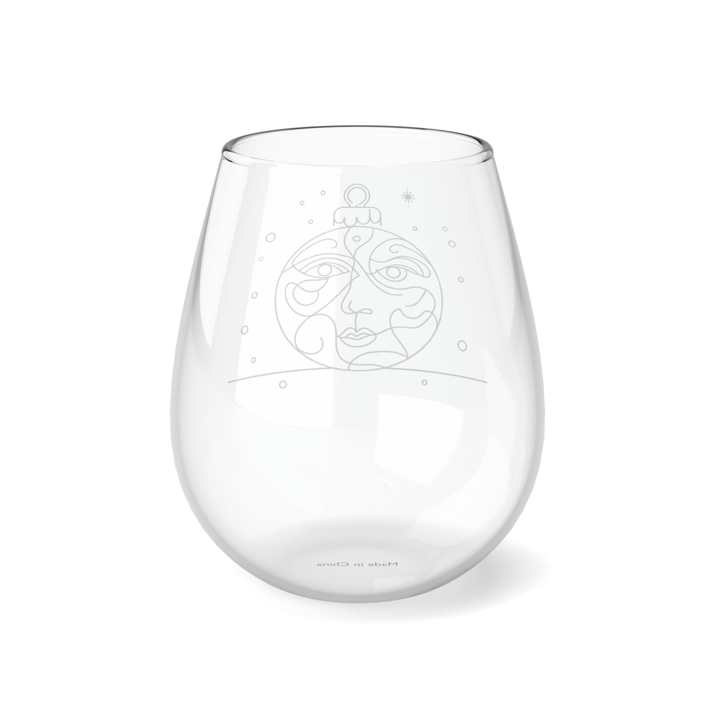 Stemless Wine Glass, 11.75oz - Ornament