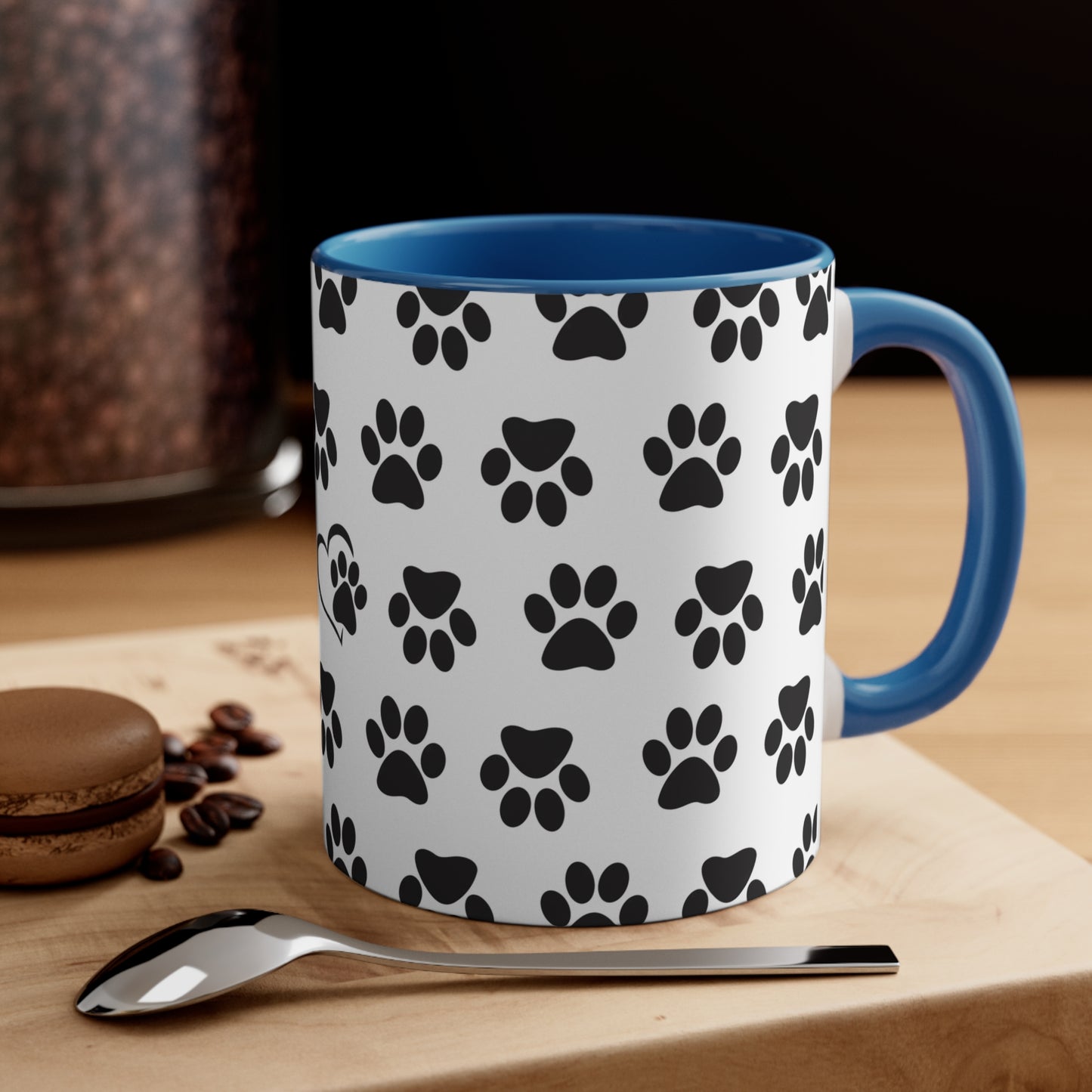 Dog Paw Coffee Mug, 11oz