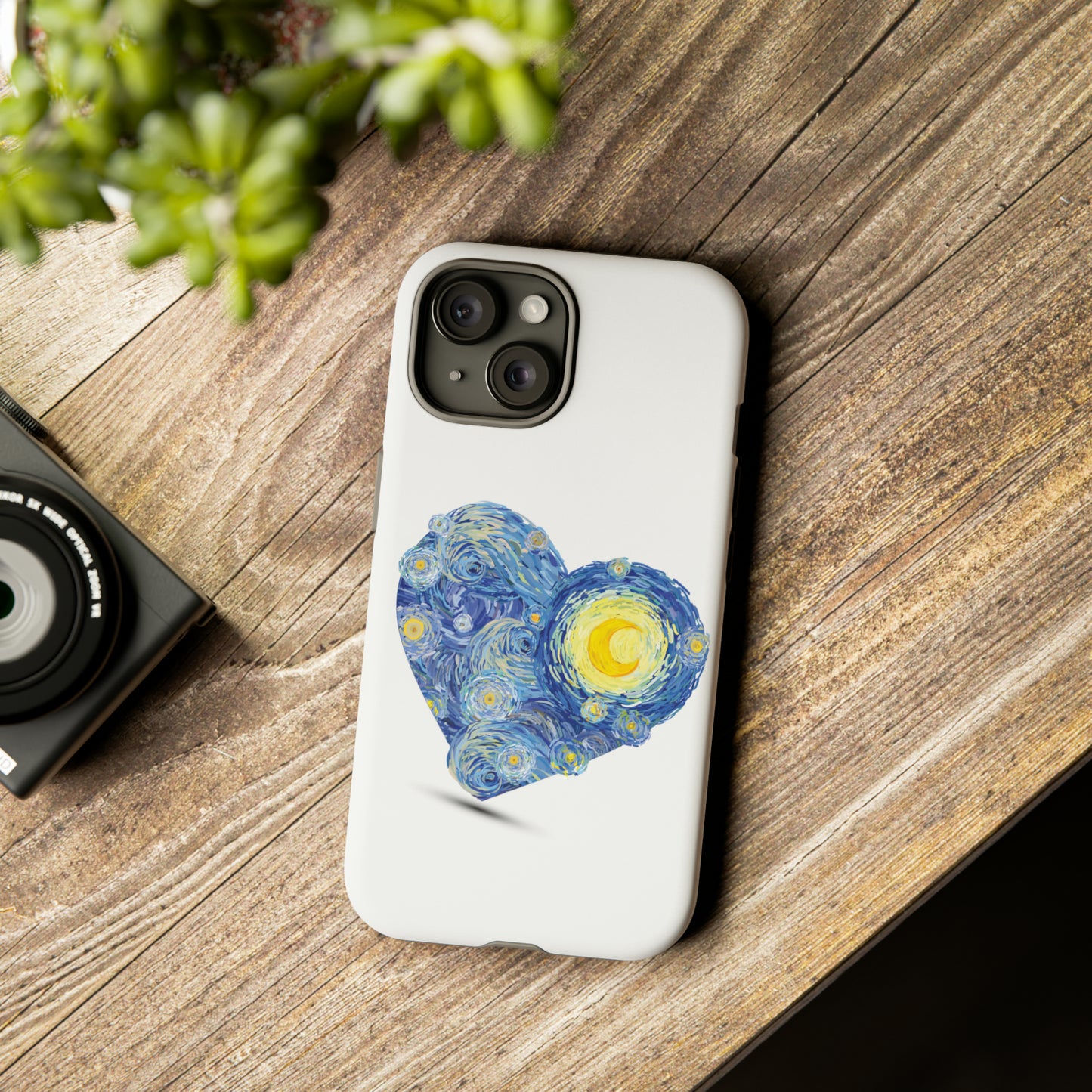 Starry Night Heart in the Style of Van Gogh Tough Cases