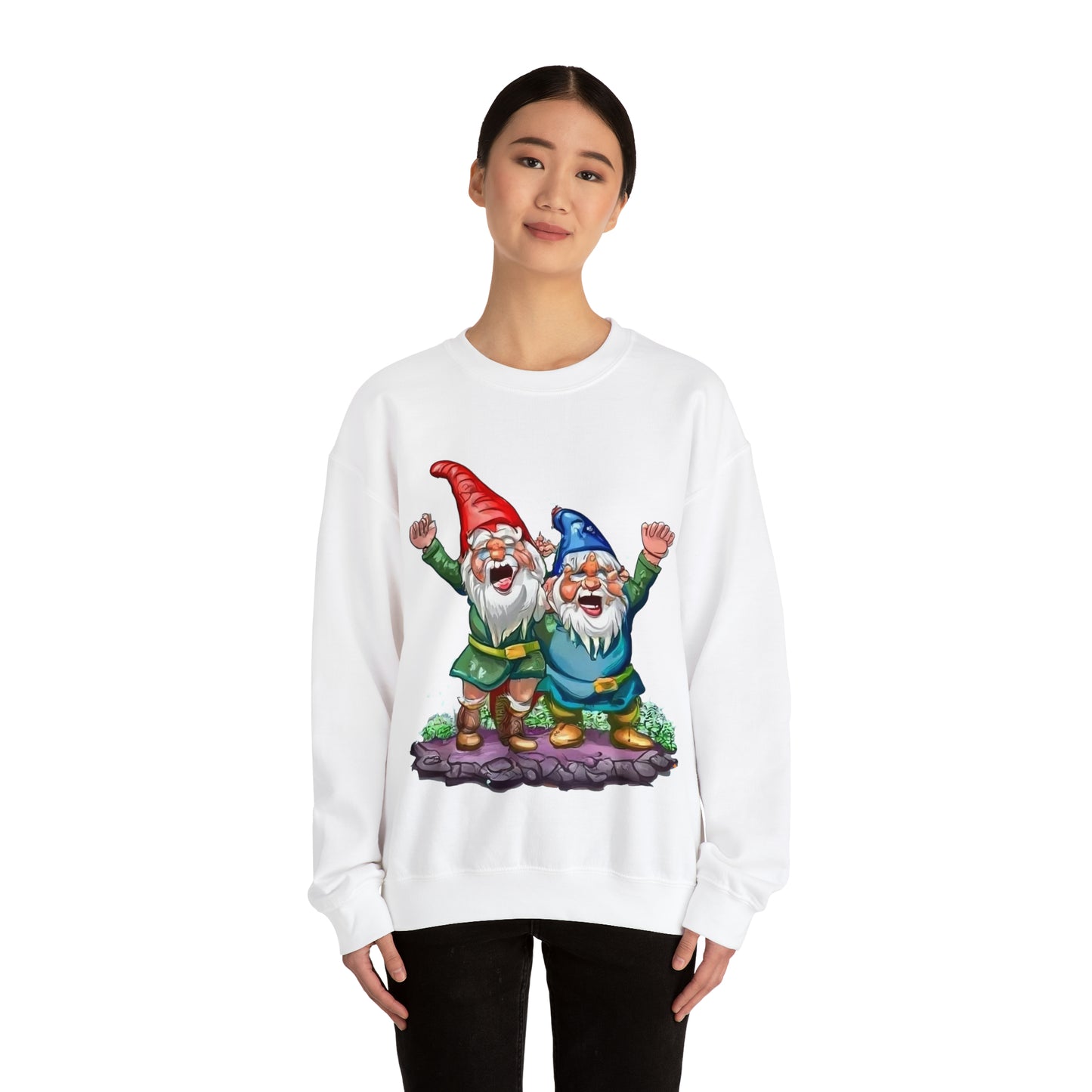 Christmas Gnome Unisex Heavy Blend™ Crewneck Sweatshirt