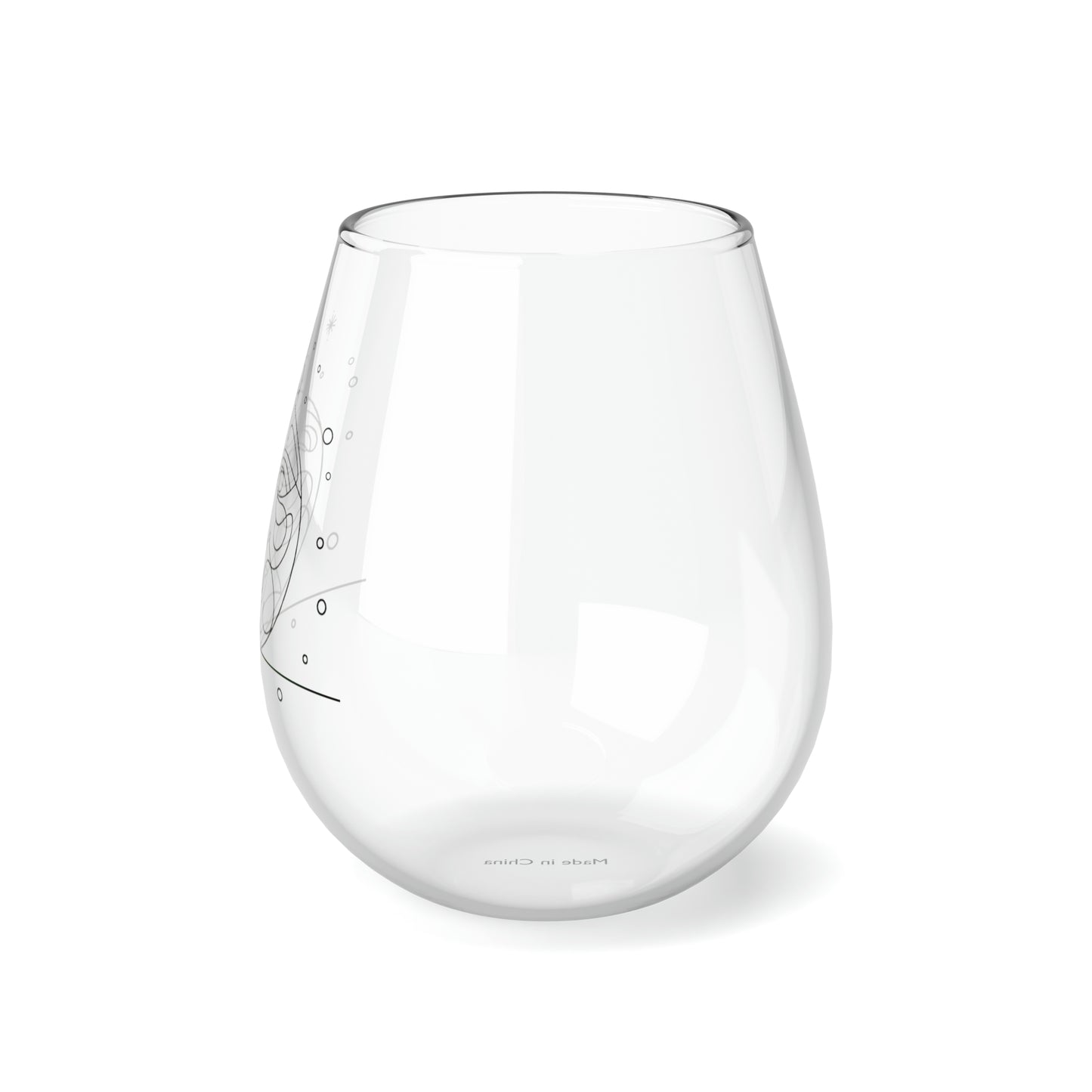 Stemless Wine Glass, 11.75oz - Ornament