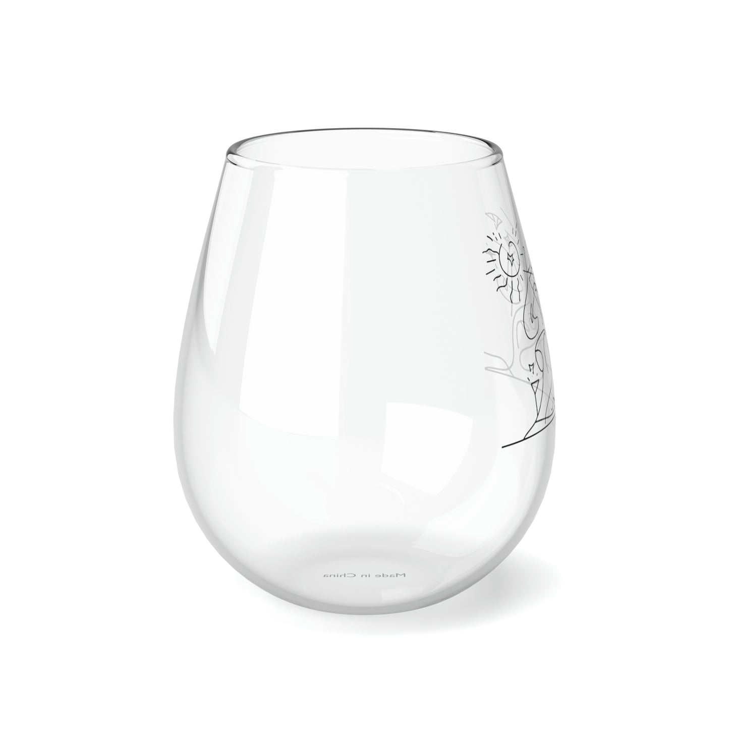 Stemless Wine Glass, 11.75oz - New Years 2024