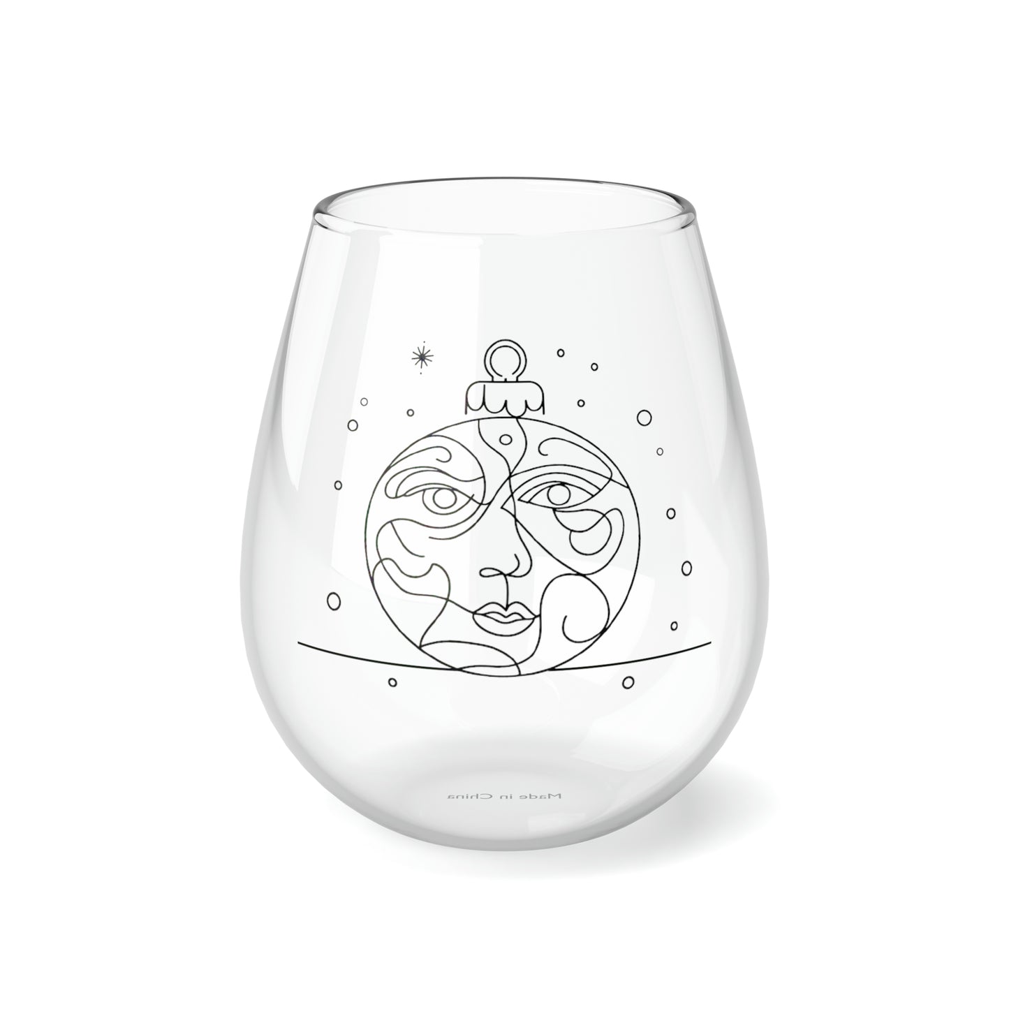 Stemless Wine Glass, 11.75oz - Ornament