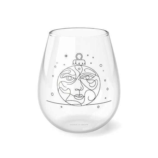 Stemless Wine Glass, 11.75oz - Ornament