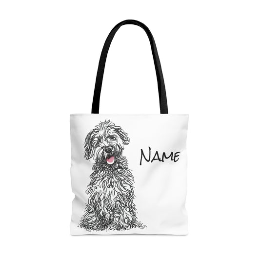 Whoodlie Dog Tote Bag (AOP)